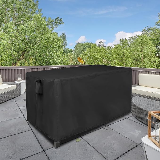 Outdoor Dining Table Cover, 56inch Patio Dining Table Cover Waterproof - Image 7