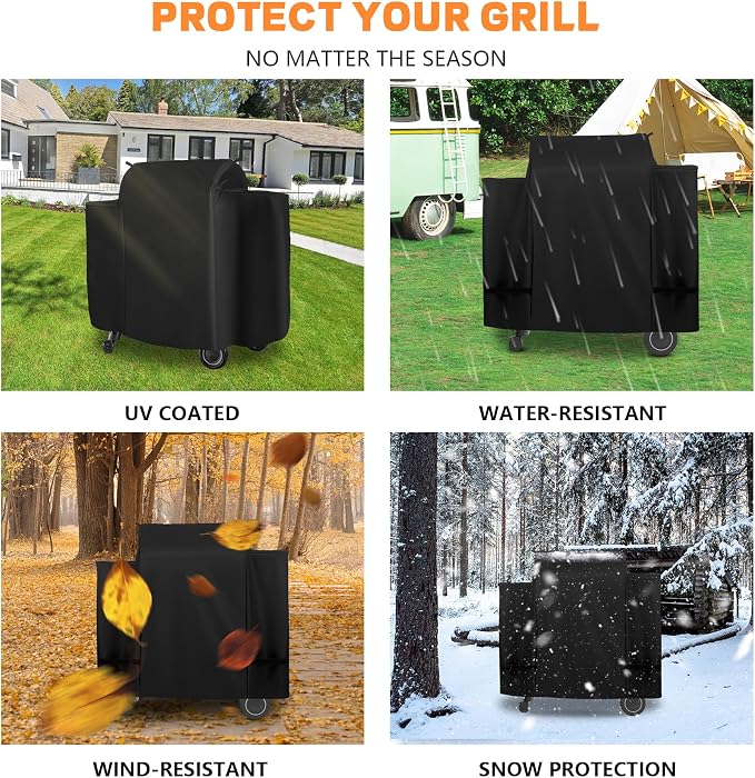 Outdoor 600D Heavy Duty Grill Cover - Image 6
