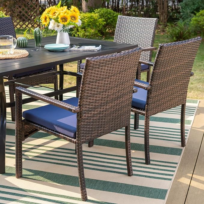 Sophia & William 5 Pieces Patio Dining Set - Image 5