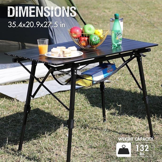 PORTAL Camping Table Foldable Portable - Image 5
