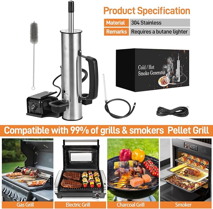 2025 Portable Electric Smoke Generator, Adjustable Smoke Control & Fits 99% - Image 5