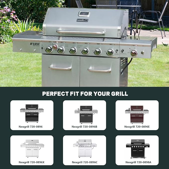 Stainless Steel Cooking Grate, Heat Shield and Burner Kit - Image 3