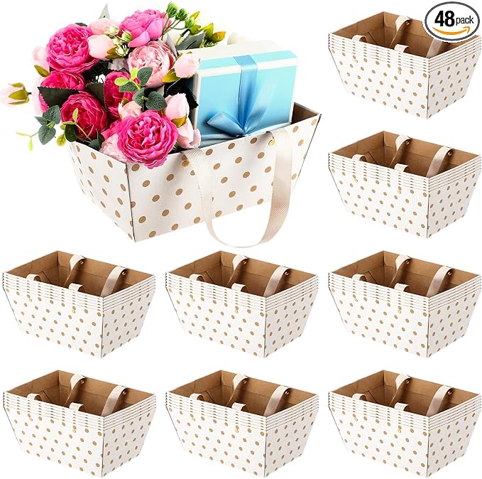 Pinkunn 48 Pcs Christmas Basket by Pinkunn