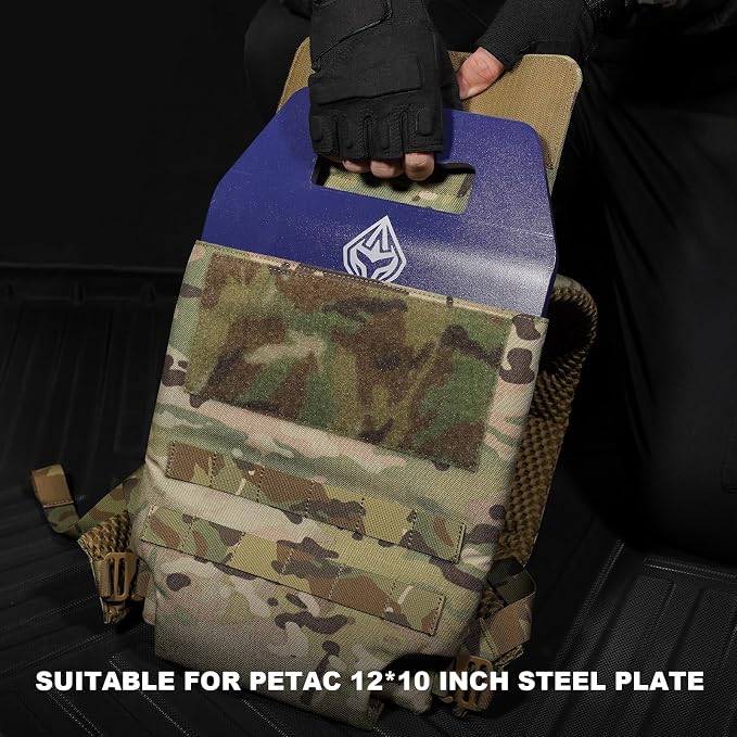 PETAC GEAR Upgraded Weighted Backpack Rucking Backpack - Image 7