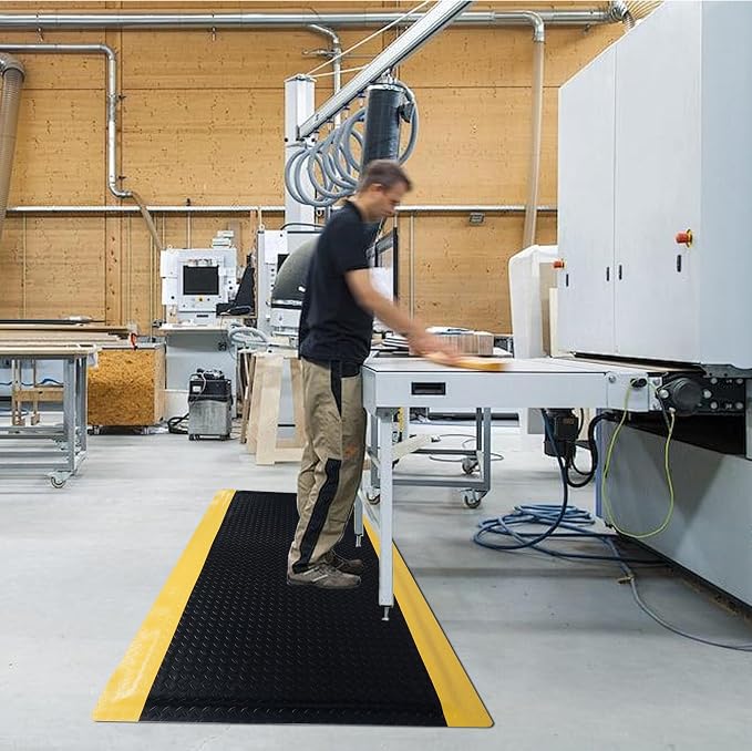 Nisorpa Anti Fatigue Mats Industrial 3' x 6' Ergonomic Standing Mat 15/16" - Image 7