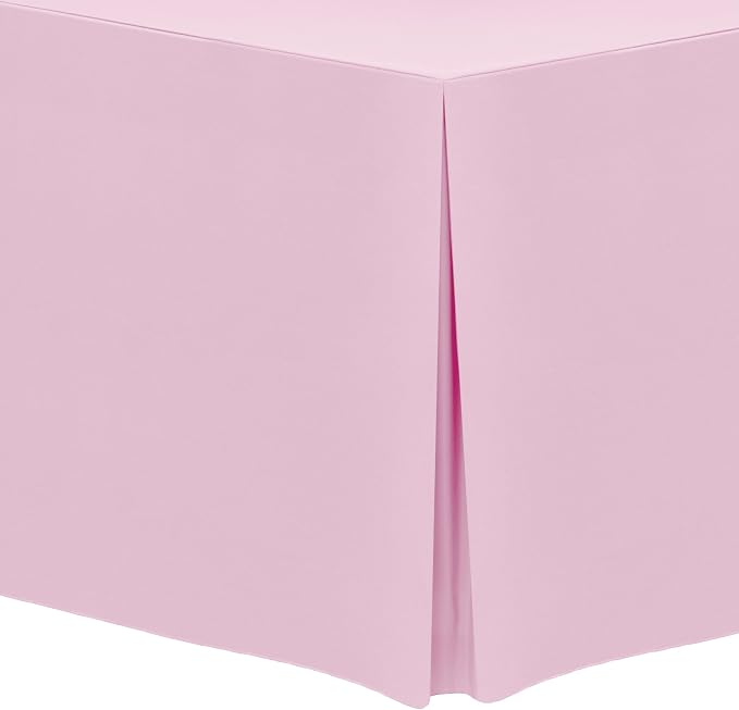Ultimate Textile -5 Pack- 5 ft. Fitted Polyester Tablecloth by UltimateTextile
