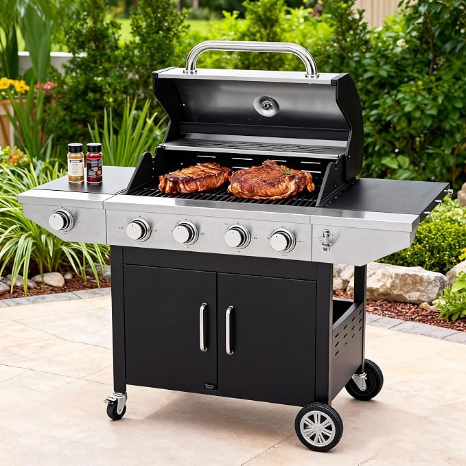 Zateety 4 Burner Propane Grill - Image 2