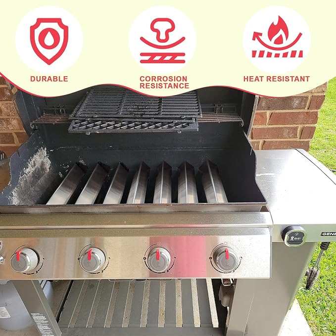 DcYourHome 66097 Grill Grates 66033 Flavorizer Bars - Image 2