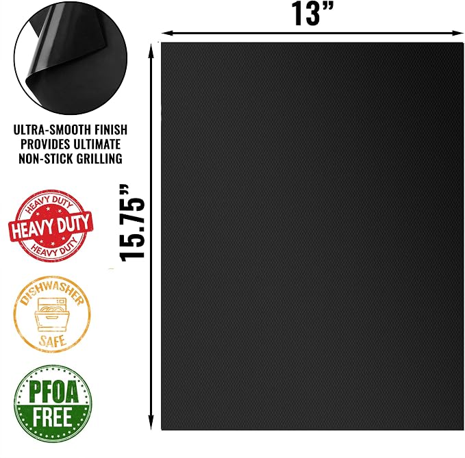 Grillaholics BBQ Grill Mat Heavy - Image 3