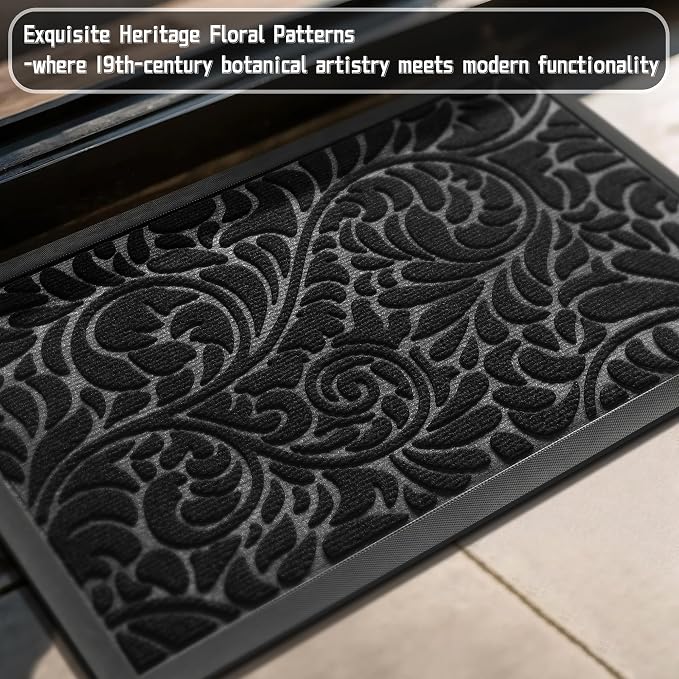 Yimobra Large Door Mat Outside Entrance 47x24, Waterproof Sturdy Outdoor Mats - Image 4