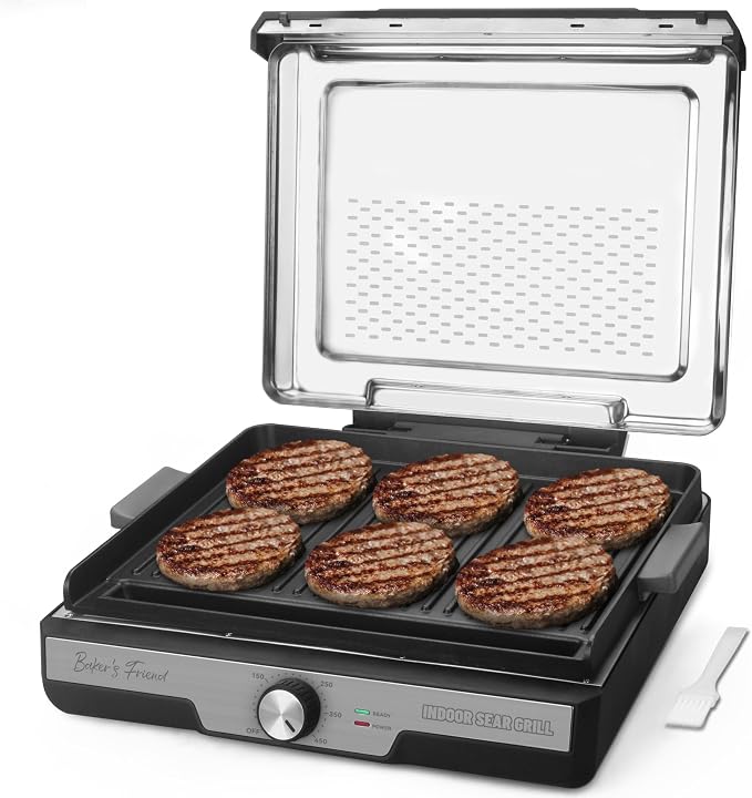 Baker's Friend Smokeless Indoor Grill by Baker%27s+Friend