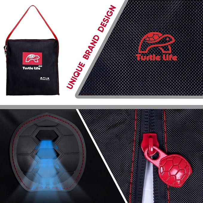Turtle Life BBQ Grill Cover, 46 Inch Heavy Duty Waterproof Barbecue Gas Grill - Image 3