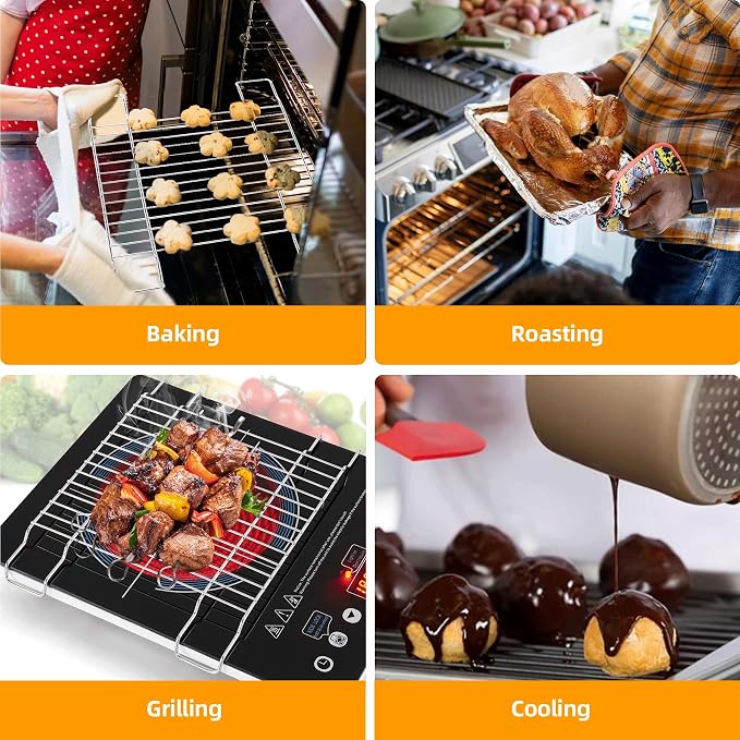 VBGK Cooling Rack, Heavy Duty Stainless Steel Wire Rack - Image 4