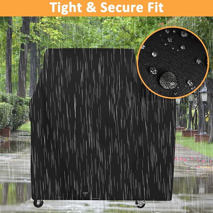 Grill Cover for Weber Smokefire EX4 Pellet Grill Replacement 7190 Cover - Image 8