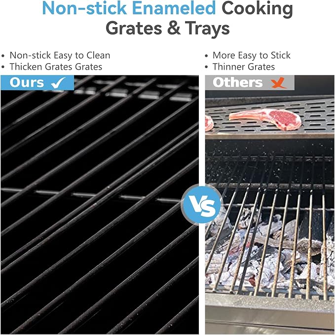 GREEN PARTY Barrel Charcoal Grill - Image 6