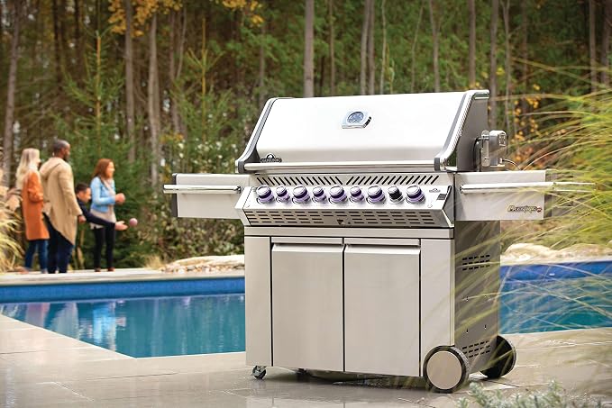 Napoleon PRO665RSIBPSS-3 Prestige PRO 665 RSIB Propane Gas Grill, sq.in. + - Image 6