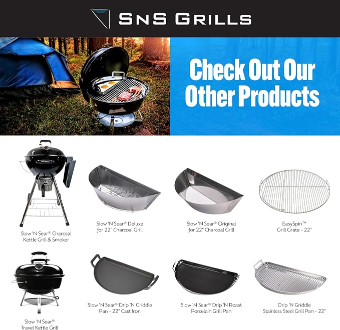 SnS Grills Slow ‘N Sear Charcoal Inserts - Image 7