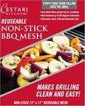 Cestari BBQ Grill Mats Non Stick Grill Toppers- Extra Large Cut to Fit by Cestari