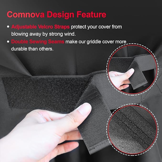 BBQ Gas Grill Cover, 48 Inch for Weber Spirit 2, Waterproof Weather Resistant - Image 5