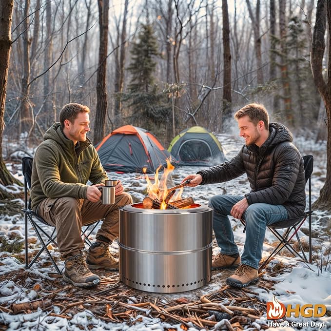 HGD 16 inch Smokeless Firepit, Stainless Steel Fire Pits, Smokeless Fire Pit - Image 8