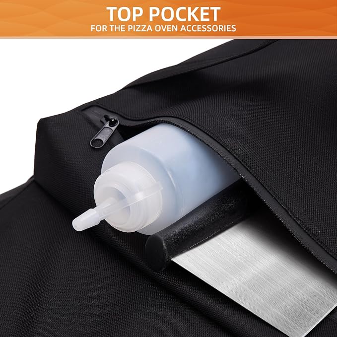 NOELIFE Carry Cover for Ooni Volt 12, Waterproof Electric Pizza Oven Cover - Image 6