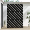 Casaphoria 72" H x 47" W Metal Outdoor Privacy Screen, Freestanding Decorative by Casaphoria