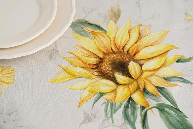Maison d' Hermine Table Cloth Rectangle Table 100% Cotton 60 x 108 Inches - Image 9