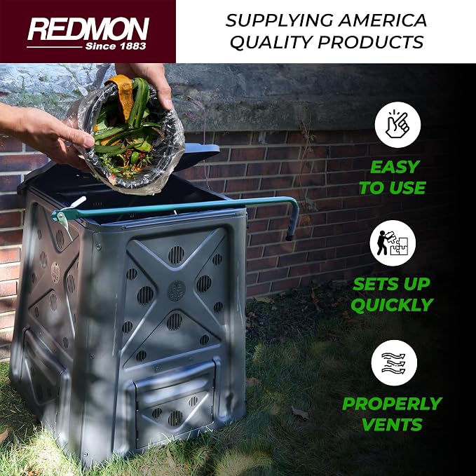 Redmon Outdoor Compost Bin - Image 2