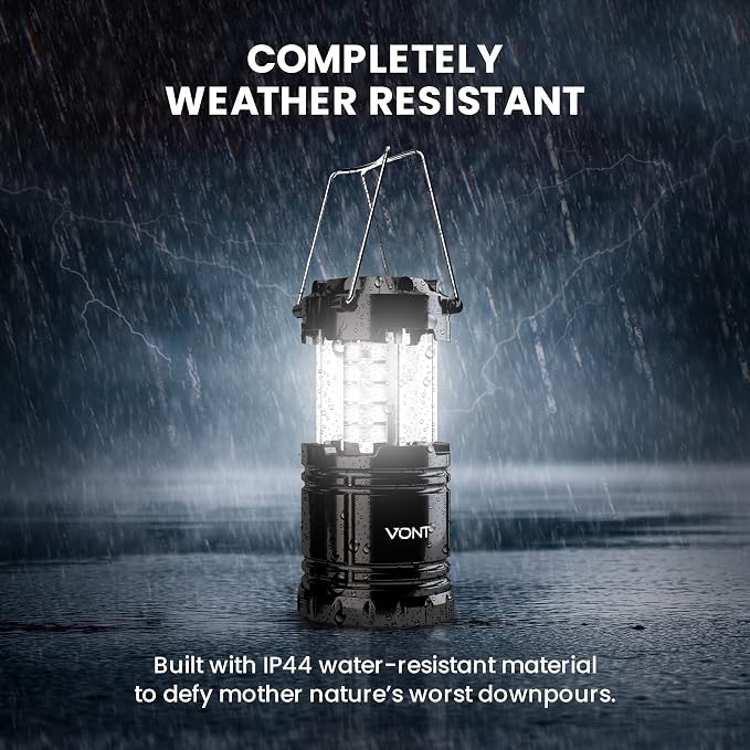 Vont LED Camping Lantern, LED Lanterns, Suitable Survival Kits - Image 3