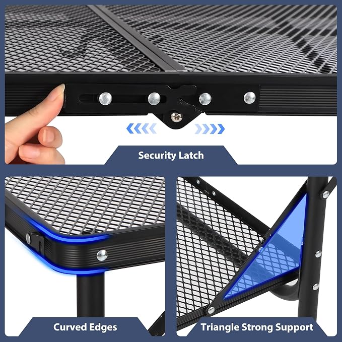 REDCAMP 36x24 Folding Grill Table - Image 5