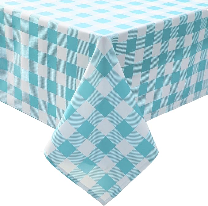 Classic Gingham Buffalo Tablecloth Fabric - Image 6