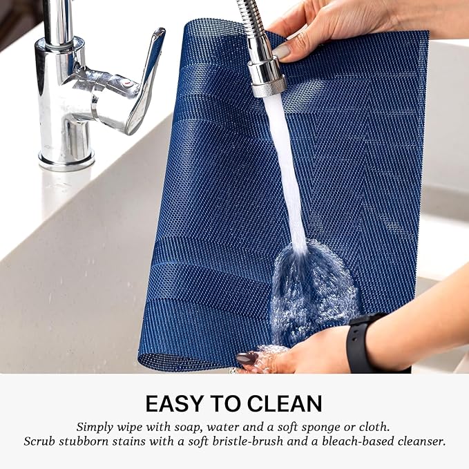 LEXMORE PlaceMats Set of 12 Vinyl/Plastic Woven Place Mats - Image 4