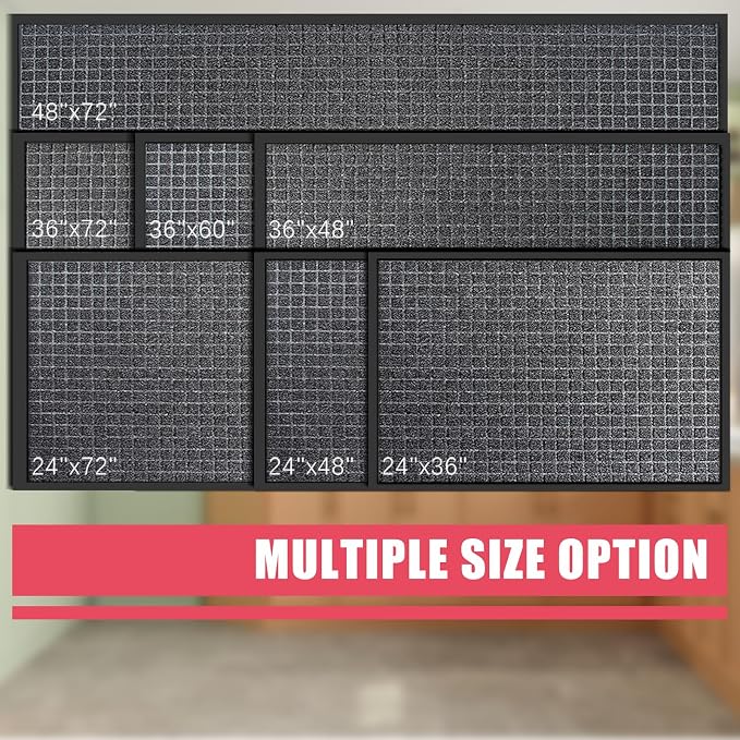 Kuyal Front Door Mat, Waterproof Welcome Mats - Image 7