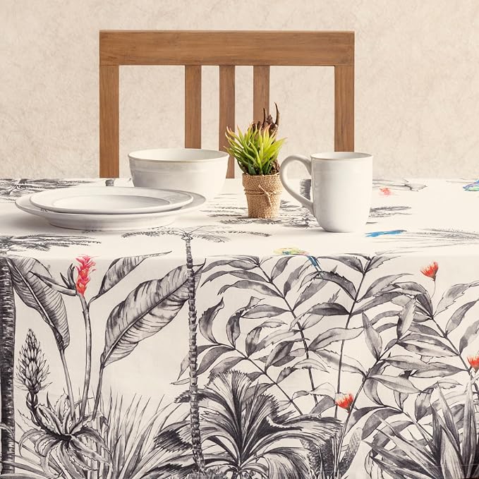 Maison d' Hermine Table Cloth Rectangle Table 100% Cotton 60 x 120 Inches Fall - Image 8