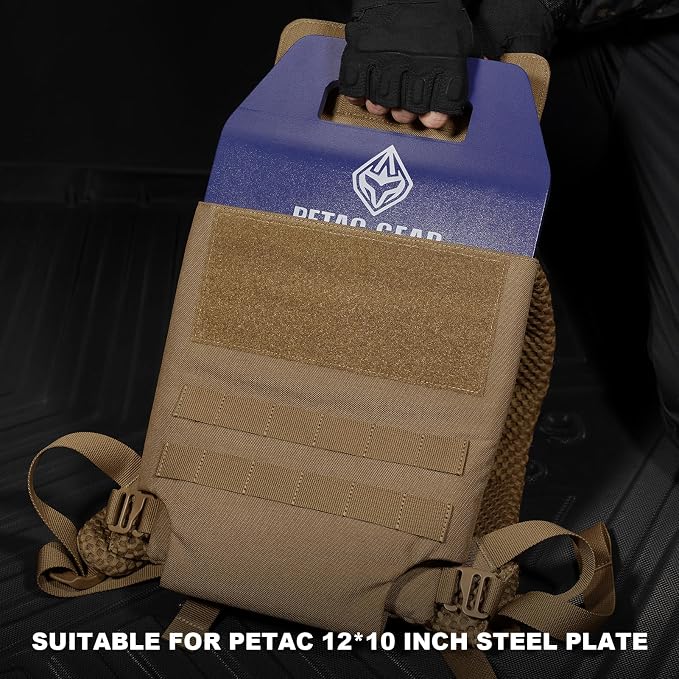 PETAC GEAR Upgraded Weighted Backpack Rucking Backpack - Image 7