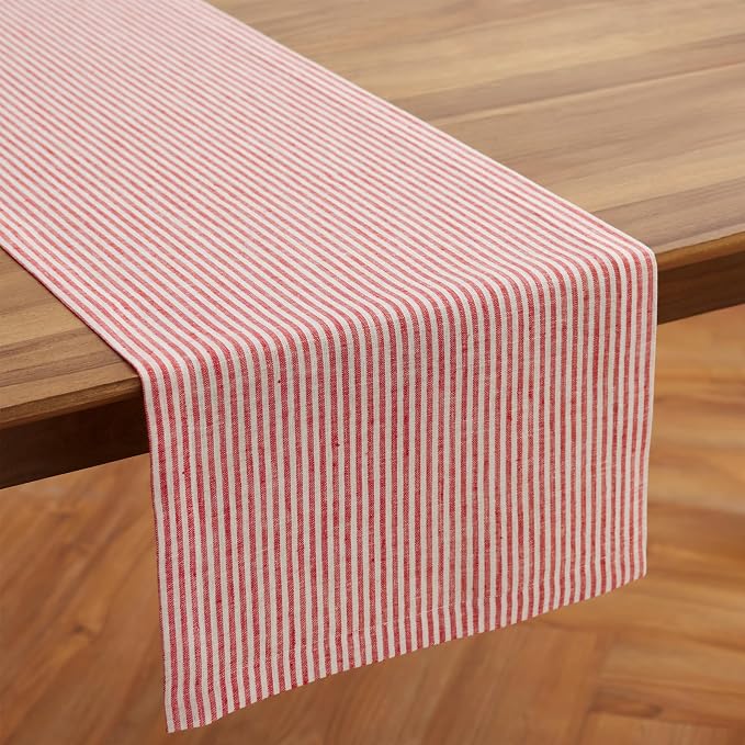 Solino Home Linen Table Runner 156 Inches Long - Image 2