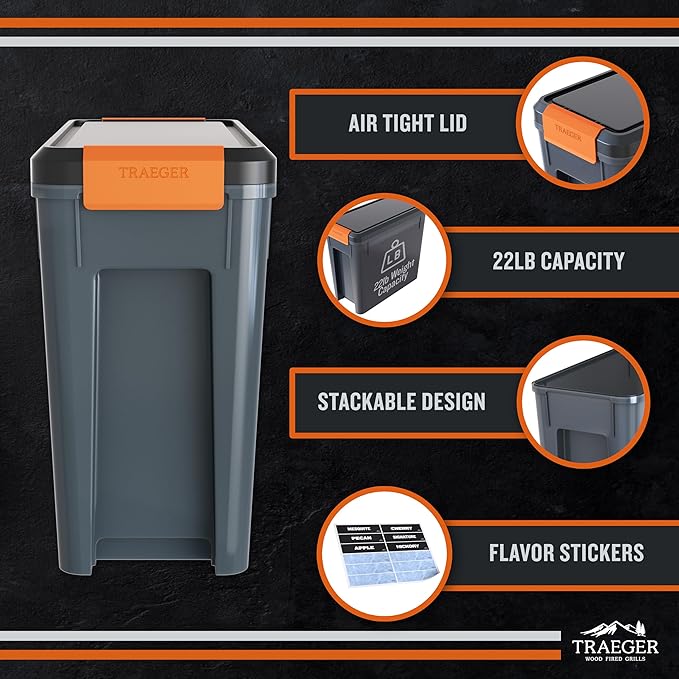 Traeger Grills BAC637 Stay Dry Pellet Storage Bin - Image 4