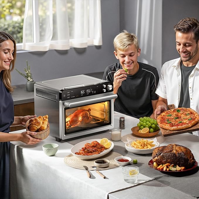 Typhur Sync Oven with Smart Wireless Meat Thermometer Probe, 12‑in‑1 Countertop - Image 6