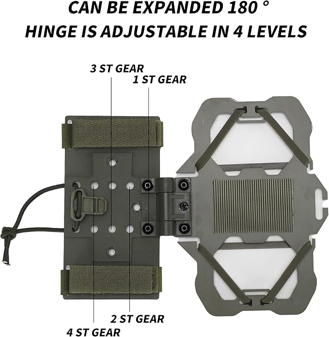 Tactical Phone Holder Available in Full Size Plate Carrier Phone Mount Adjust - Image 3