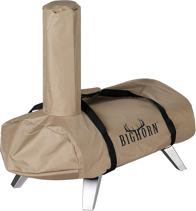 BIG HORN OUTDOORS 12Inch Pizza Oven Cover, Heavy Duty Waterproof and Weather by BigHornOutdoors