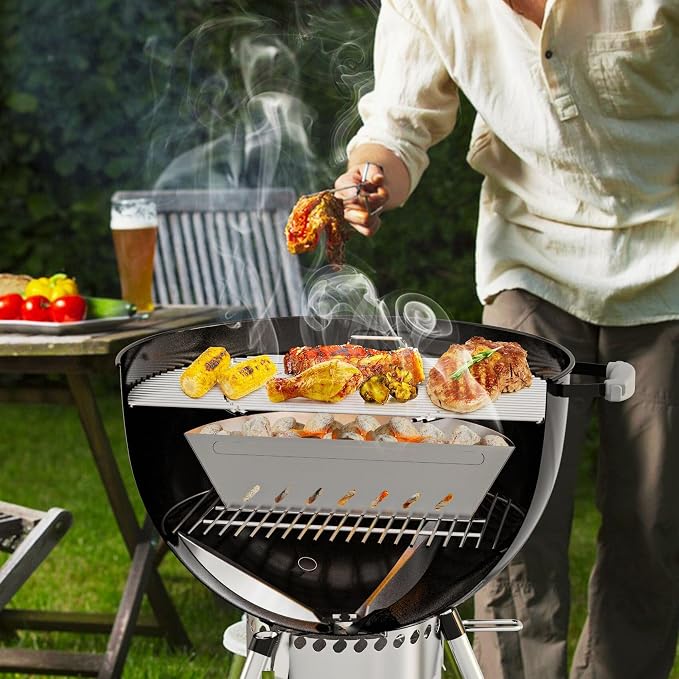onlyfire Stainless Steel Charcoal Basket Charcoal Briquet Holder - Image 4