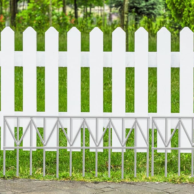 5 Pack 24" L x 15" H Animal Barrier Fence, Underground No Dig Fence Patented - Image 6