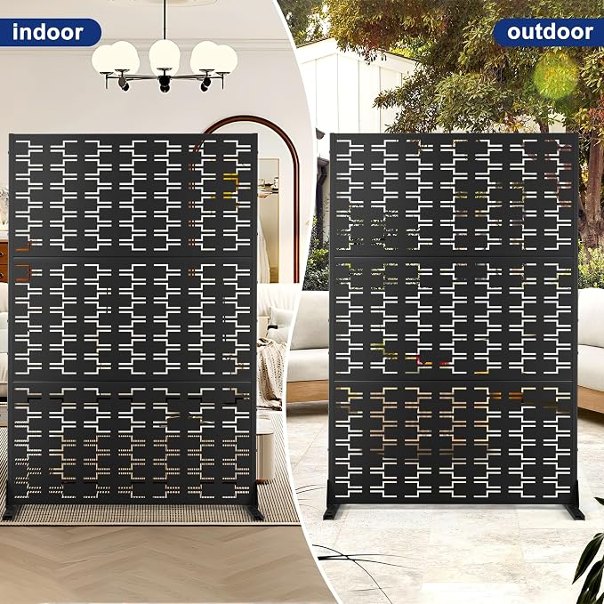 Outdoor Privacy Screen, Freestanding Privacy Fence Panels - Image 6
