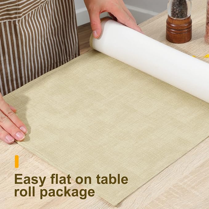 Wipeable Table Runner, Thick Farmhouse Dresser Runner, Rustic - Image 7