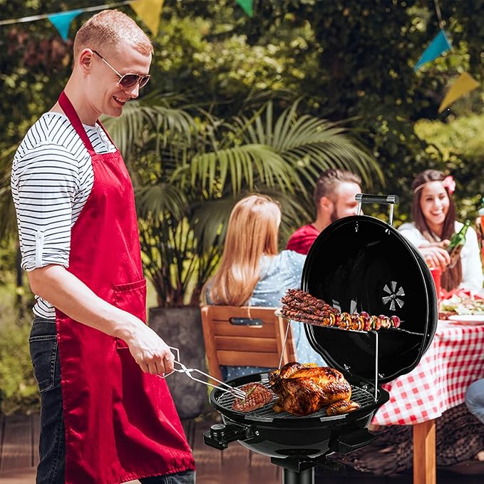 Electric BBQ Grill Techwood 15-Serving Indoor/Outdoor Electric Grill - Image 7