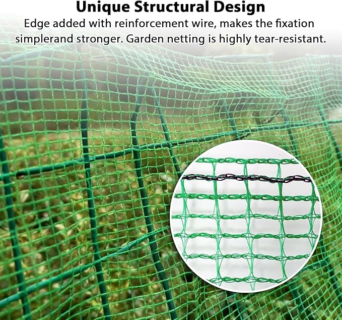 Garden Temporary Safety Fence, Resuable Plastic Mesh Fence - Image 3