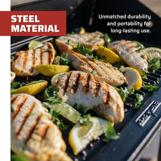 Camp Chef Reversible Pre-Seasoned Cast Iron Griddle, Cooking Surface 14 in. x 16 - Image 7