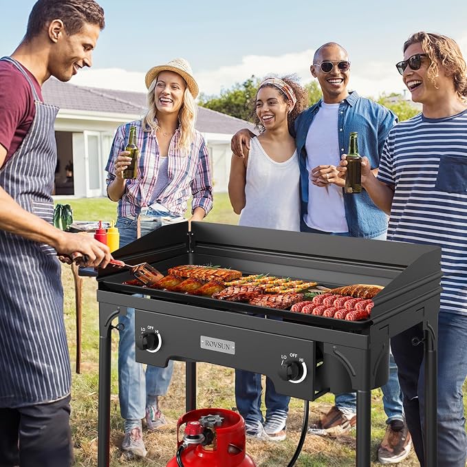 ROVSUN 2 Burner Outdoor Camping Stove - Image 7