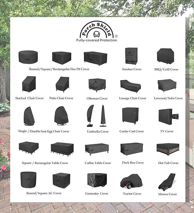 Porch Shield 50W x 24D x 46H inch Premium Gas Grill Cover Up to 48 inch - Image 8