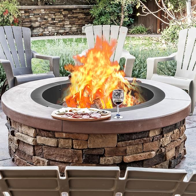 36 inch Fire Pit Ring, Firepit Ring - Image 4